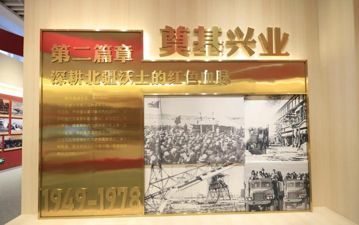 “内蒙古红色文化传承中的兴安实践”主题展第二篇章：奠基兴业 再启新程